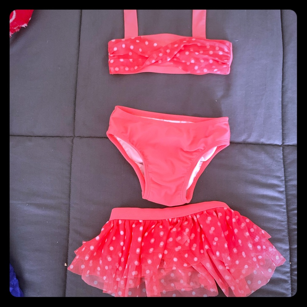 Coral 3pc 18mnth bikini